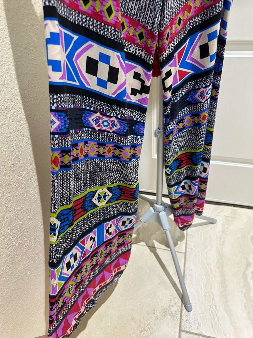 Flying Tomato Multicolor Geometric Palazzo Pants